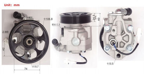Power Steering Pump Fit For Subaru Liberty BL/BP Forester SG 2.0L 2.5L Engine EJ20 EJ25 Non Turbo - Machter