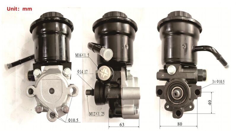 Power Steering Pump Fit For Toyota LandCruiser Prado RZJ90 RZJ95 3RZ Hilux 2.7L 3RZ-FE DOHC 16V PSP-TA010M - Machter
