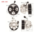 Power Steering Pump With Pulley Fit For Toyota Hilux Revo GUN122 GUN123 GUN136 2.4 2.8L 2015-ON - Machter