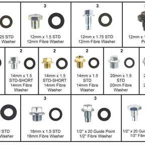 Sump Plug Kit S/PLUG KIT STD/FIBRE WASHER PSPK1 - PREMIER