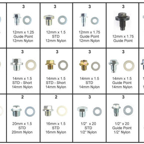 Sump Plug Kit S/PLUG KIT STD/NYLON WASHER PSPK3 - PREMIER