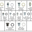 Sump Plug Kit S/PLUG KIT OVERSIZE/PIGGY BACK PSPK4 - PREMIER