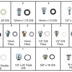 Sump Plug Kit S/PLUG KIT MAGNETIC PSPK5 - PREMIER