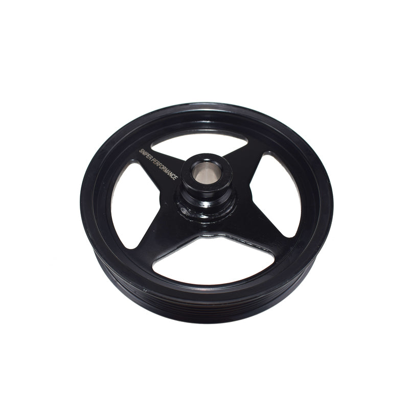 Power Steering Pump Pulley Fit For Ford Falcon Fairmont Fairlane XR8 V8 5.4L BA BF FG PSPP-FD003 - Machter