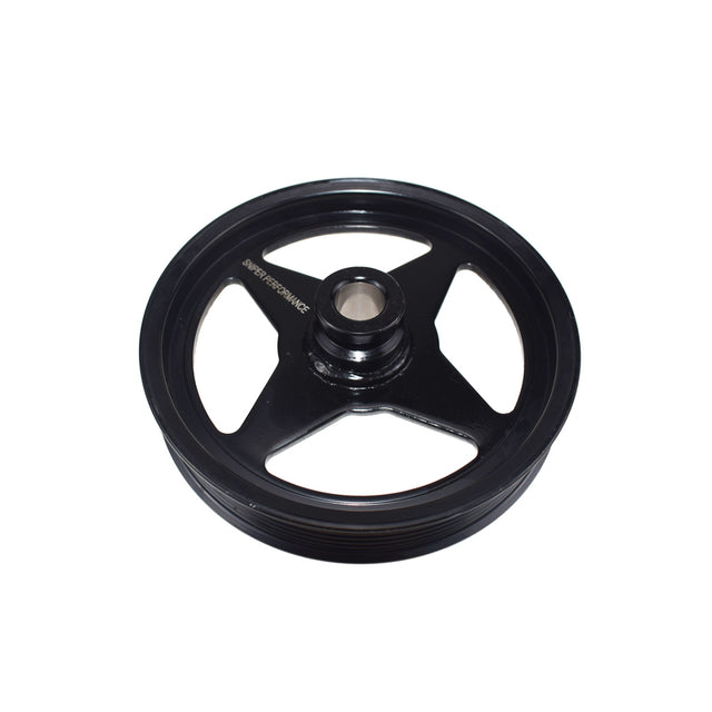 Power Steering Pump Pulley Fit For Ford Falcon Fairmont Fairlane XR8 V8 5.4L BA BF FG PSPP-FD003 - Machter
