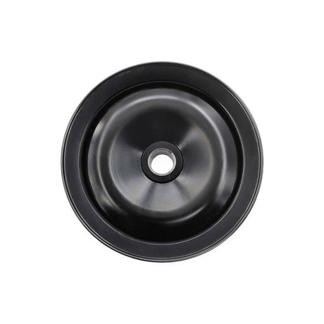 Pulley Fit For GM/Ford Power Steering Pump Single Groove Steel 3/4" Shaft Black PSPP-GM001 - Machter