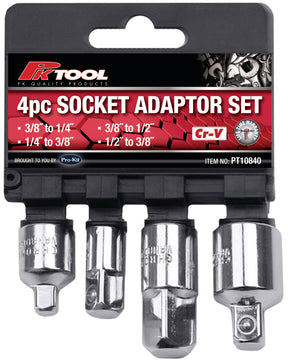 4 Pieces CR-V Socket Adaptor Set - PKTool