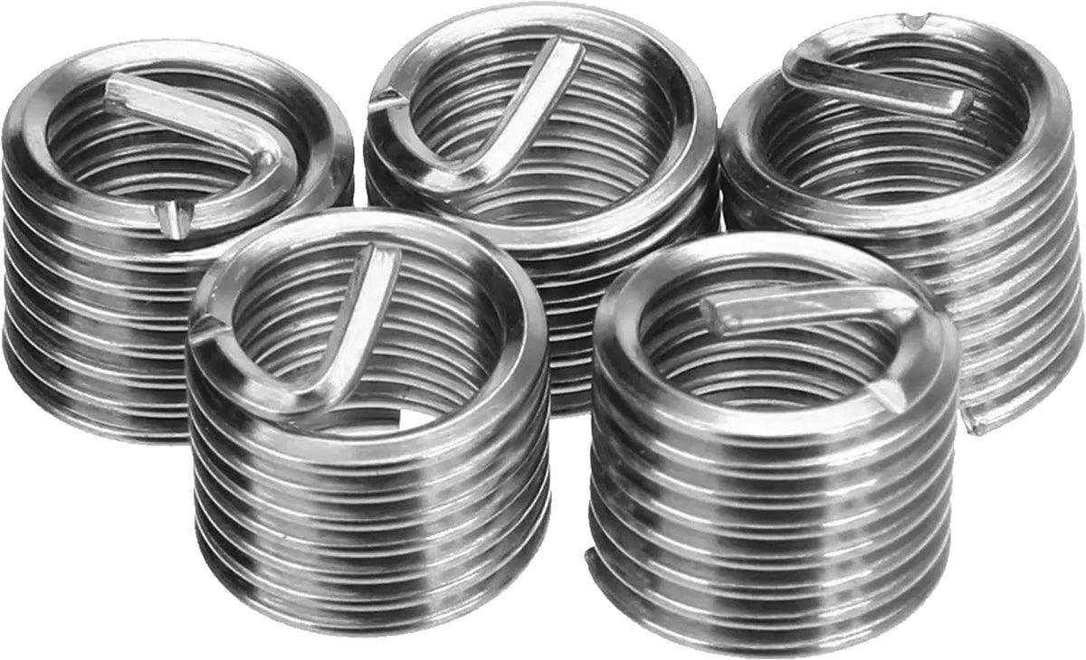 10pc M14 1.25mm Thread Repair Coil Inserts - PKTool