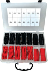 144 Piece Duel Wall Adhesive Heat Shrink Tube Assortment Kit - PKTool