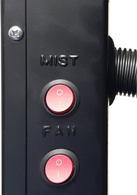 Misting Workshop Fan 750mm (30") 47L Height Adjustable 1.65 To 2M - PKTool