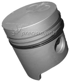Single Piston & Rings 1.00MM 040 RHS For Toyota H 3 REQ Landcruiser Dyna PTOHR1040A - AE