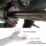 Hydraulic Steering Cylinder Seal HS5157 & Bracket Puller & Bleed Kit For Seastar PULLER-002 - Machter
