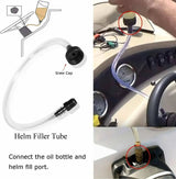 Hydraulic Steering Cylinder Seal HS5157 & Bracket Puller & Bleed Kit For Seastar PULLER-002 - Machter