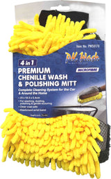 Premium Chenille Wash & Polishing Mitt - PK Wash