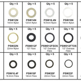 Sump Plug Washer Kit SUMP PLUG WASHER KIT NYLON/FIB PWK2 - Premier