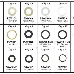 Sump Plug Washer Kit SUMP PLUG WASHER KIT NYLON/FIB PWK2 - PREMIER