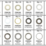 Sump Plug Washer Kit SUMP PLUG WASHER KIT NYLON/ALU PWK3 - Premier