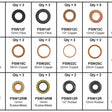 Sump Plug Washer Kit SUMP PLUG WASHER KIT VARIOUS PWK5 - PREMIER