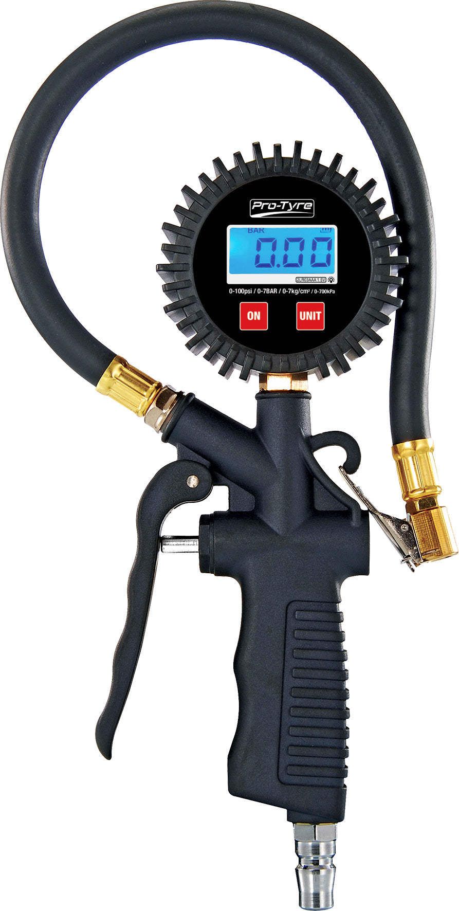 100PSI Digital Tyre Inflator - PKTool | Universal Auto Spares