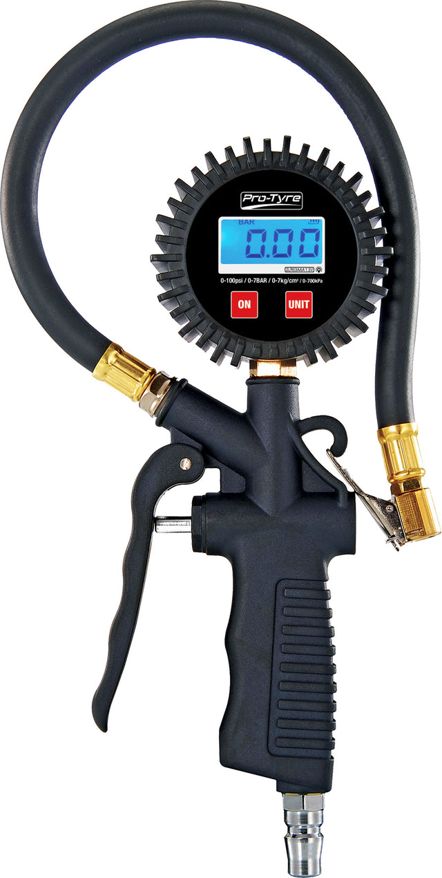 100PSI Digital Tyre Inflator - PKTool | Universal Auto Spares