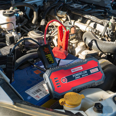 PowerFlow Xtreme Booster 12Volt 2500A Jump Start Battery Power Bank VFJS2500 - VoltFlow