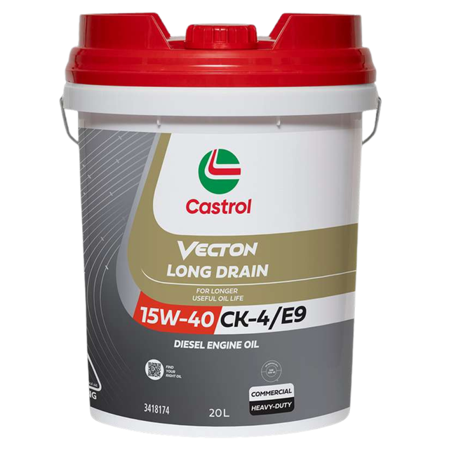 VECTON Long Drain 15W - 40 CK - 4/E9 20L - Castrol - Semi Synthetic Engine Oil - Castrol