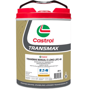 TRANSMAX Manual E Long Life 40 20L - Castrol - Manual Transmission Fluid - Castrol