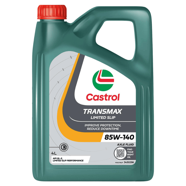 TRANSMAX Limited Slip 85W - 140 4L - Castrol - Gear & Differential Oils - Castrol