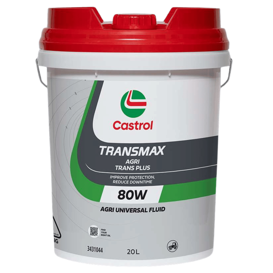 TRANSMAX Agri Trans Plus 80W 20L - Castrol - Agricultural & Farm Oils - Castrol