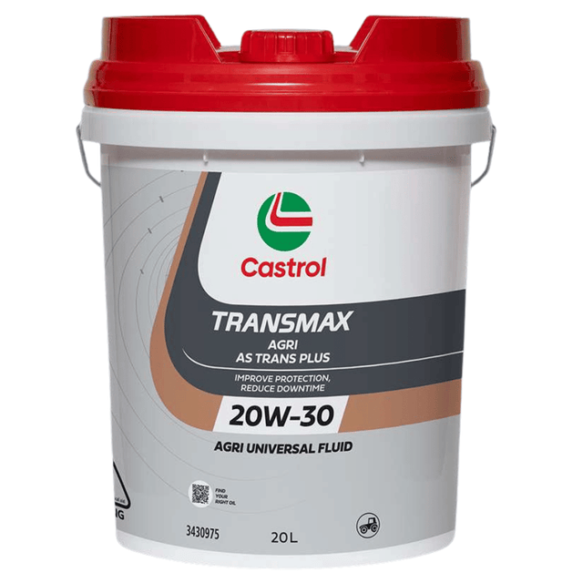 TRANSMAX Agri AS Trans Plus 20W - 30 20L - Castrol - Agricultural & Farm Oils - Castrol