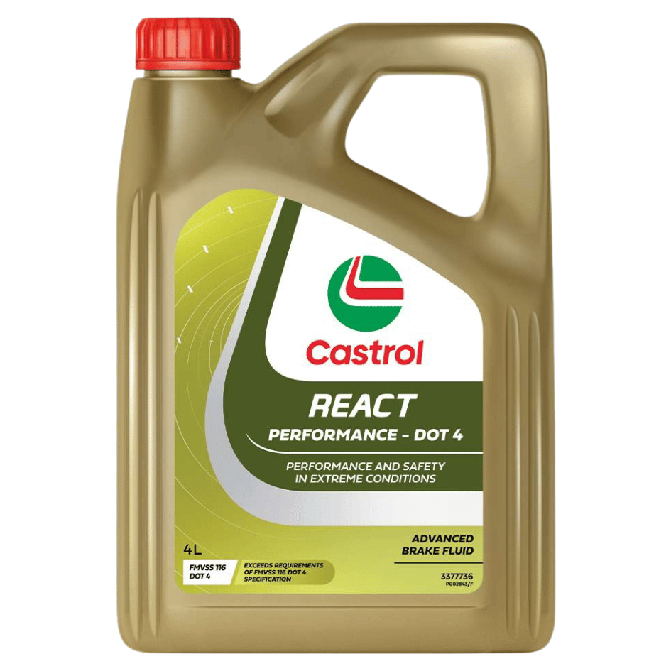 React Performance Dot 4 4L - Castrol - Brake & Clutch Fluid - Castrol