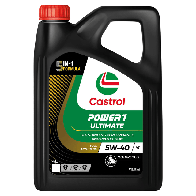 POWER1 Ultimate 4T 5W - 40 4L - Castrol - Motorcycle Oils - Castrol