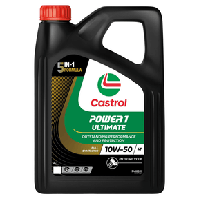 POWER1 Ultimate 4T 10W - 50 4L - Castrol - Motorcycle Oils - Castrol
