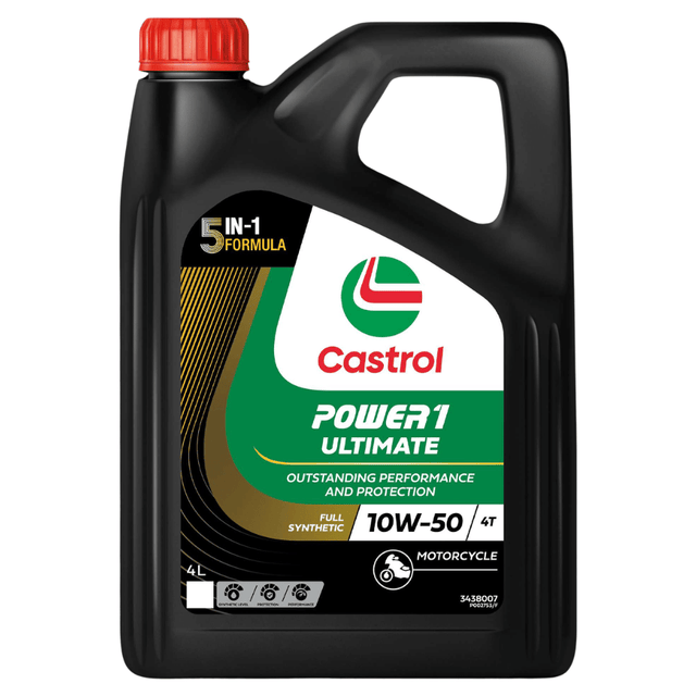 POWER1 Ultimate 4T 10W - 50 4L - Castrol - Motorcycle Oils - Castrol