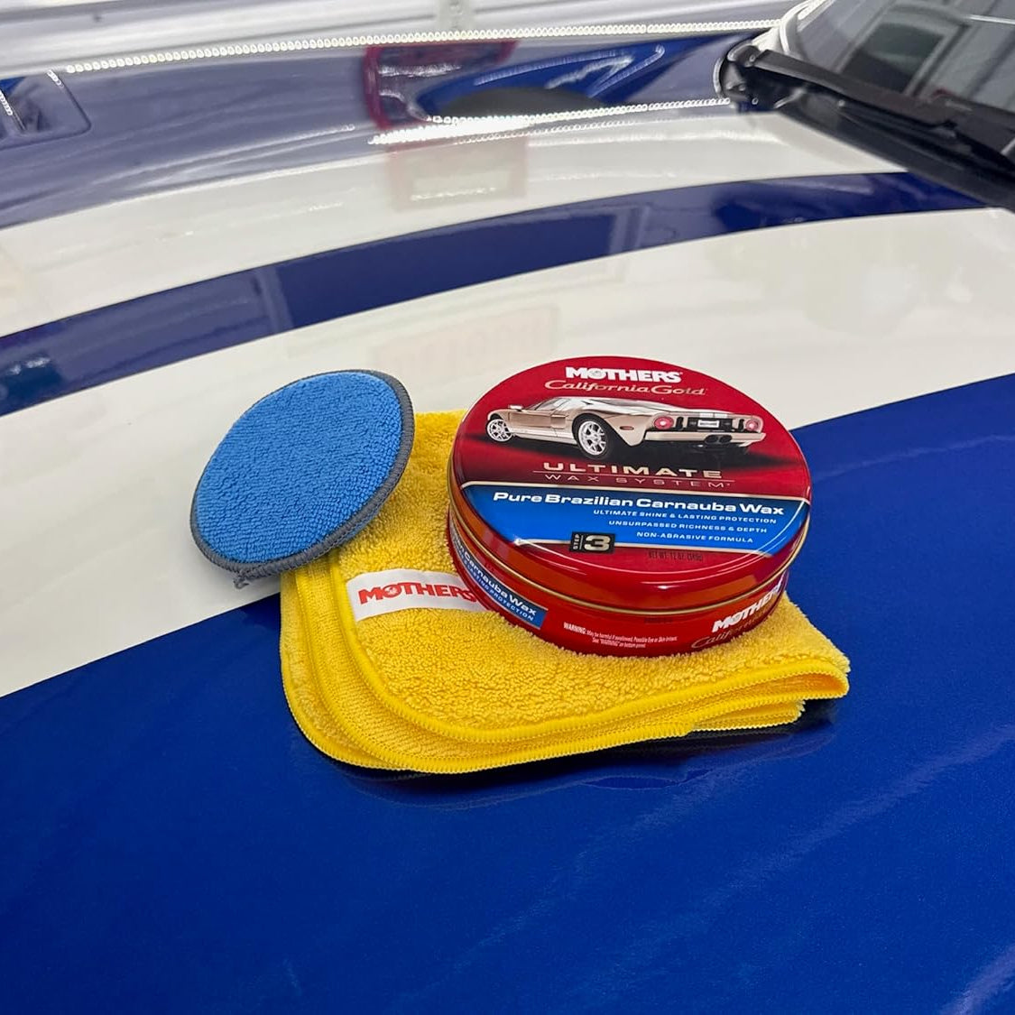 CALIFORNIA GOLD® PURE BRAZILIAN CARNAUBA WAX PASTE 340G - Mothers