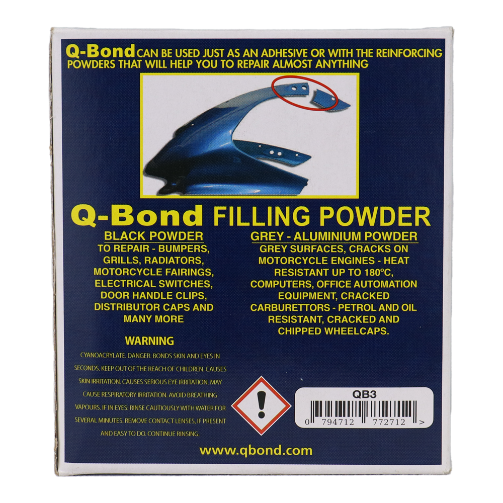 Ultra Strong Adhesive Reinforcing Powder Large Repair Kit Bonding Glue - Q-Bond | Universal Auto Spares