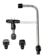 Fuel Line #6AN Black Dual MET Block Carbs 7/8" QF34600BKQFT - Quick Fuel - Fuel Hoses & Lines - Quick Fuel