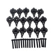 16 PCS Roller Rocker Arm Fit For Chev LS1 LS6 LS2 12681275 / LS3 L92 LS9 L98 Exhaust RA-CV002 - Machter