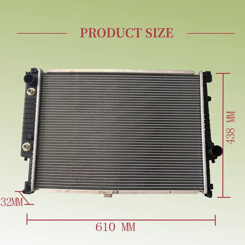 Radiator Fit For BMW 520i 525i 535i E34 730i E32 2.0L 2.5L 3.0L 3.4L M20 M50 M30 1986-1996 17111468080 RAD-BMW002 - Machter