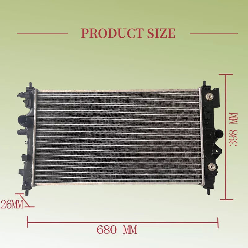 Radiator Fit For Holden Cruze JH Opel Astra PJ 1.4L 1.6L 1.8L 2.0L A14NET A16LET A16XHT F18D4 A20DTH 2011-2016 13311079 RAD-HLN003 - Machter