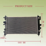 Radiator Fit For Holden Cruze JH Opel Astra PJ 1.4L 1.6L 1.8L 2.0L A14NET A16LET A16XHT F18D4 A20DTH 2011-2016 13311079 RAD-HLN003 - Machter