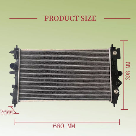 Radiator Fit For Holden Cruze JH Opel Astra PJ 1.4L 1.6L 1.8L 2.0L A14NET A16LET A16XHT F18D4 A20DTH 2011-2016 13311079 - Machter