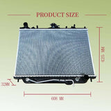 Radiator With Cap Fit For Holden Rodeo TF V6 3.2L Auto/Manual Petrol 1998-2003 RAD-HLN006 - Machter