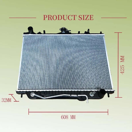 Radiator With Cap Fit For Holden Rodeo TF V6 3.2L Auto/Manual Petrol 1998-2003 - Machter