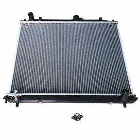 16mm Radiator With Cap Fit For Mitsubishi Pajero NM NP NS NT 2.8L 3.2L Diesel Auto & Manual 05/2000-ON RAD-MB005 - Machter