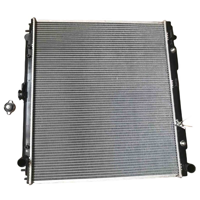 Aluminum Core Plastic Tank Radiator 26MM With Cap Fit For Nissan Navara D40 Pathfinder R51 2005-ON 21460EB30A RAD-NS003 - Machter