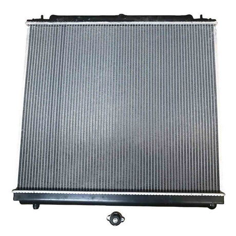 Aluminum Core Plastic Tank Radiator 26MM With Cap Fit For Nissan Navara D40 Pathfinder R51 2005-ON 21460EB30A - Machter