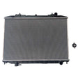 Aluminum Core Plastic Tank Radiator With Cap Fit For Nissan Navara D22 2.5L YD25 Turbo Diesel Manual 12/2007-ON RAD-NS009 - Machter