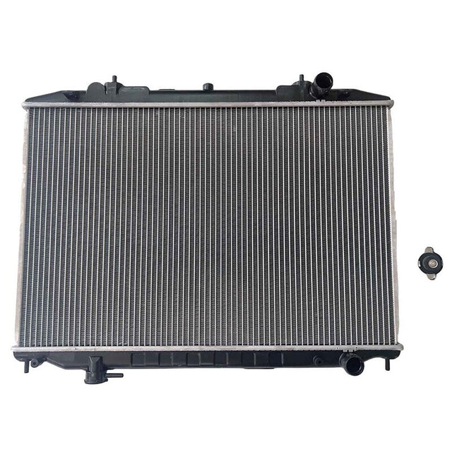 Aluminum Core Plastic Tank Radiator With Cap Fit For Nissan Navara D22 2.5L YD25 Turbo Diesel Manual 12/2007-ON RAD-NS009 - Machter