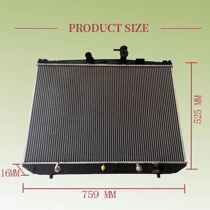 Radiator With Cap Fit For Toyota Kluger GSU50 GSU55 3.5L 2GRFE 2GRFKS 2014-2021 16400-0V100 RAD-TA003 - Machter